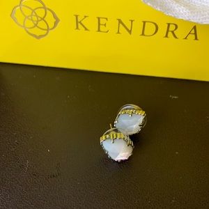 Kendra Scott Tessa silver stud earrings